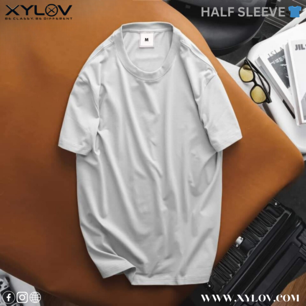 Half Sleeve T-Shirt (Solid Color)