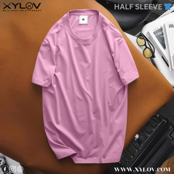 Half Sleeve T-Shirt (Solid Color)