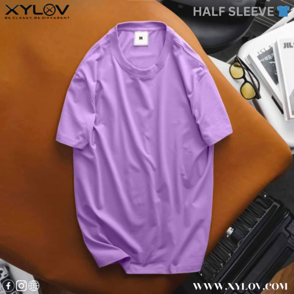 Half Sleeve T-Shirt (Solid Color)