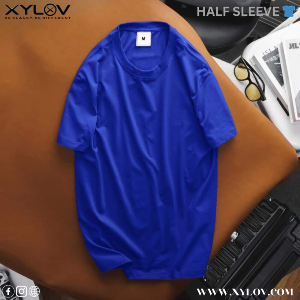 Half Sleeve T-Shirt (Solid Color)