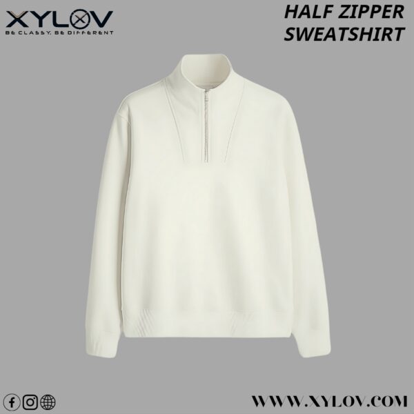 Half Zipper Sweatshirt