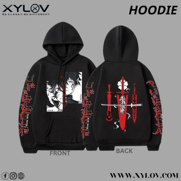 Printed Hoodie