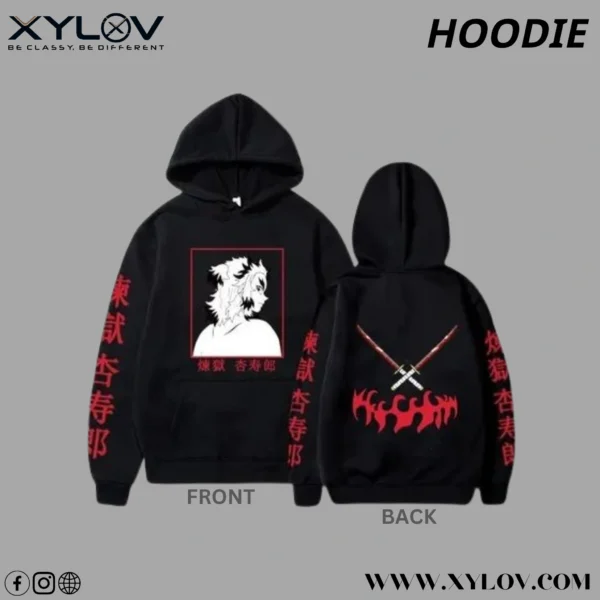 Printed Hoodie