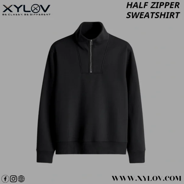 Half Zipper Sweatshirt