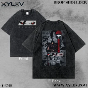 Acid Washed Drop Shoulder T-Shirt