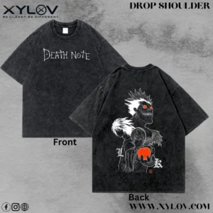 Acid Washed Drop Shoulder T-Shirt